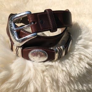 tony lama cutting champ belt